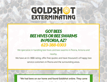 Tablet Screenshot of beespeoria.com